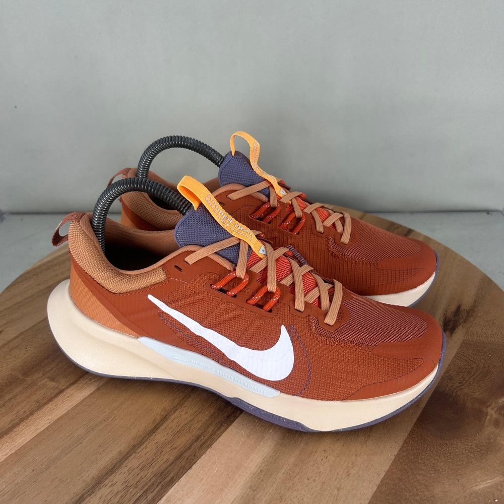 Nike Juniper Trail 2 NN Burnt Sunrise Amber Brown Shoes DM0821-800 Womens Size 8
